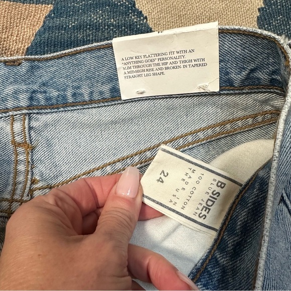 B Sides jeans - 24 - NWT -Brit Jeans light vintage wash demin - Picture 14 of 16